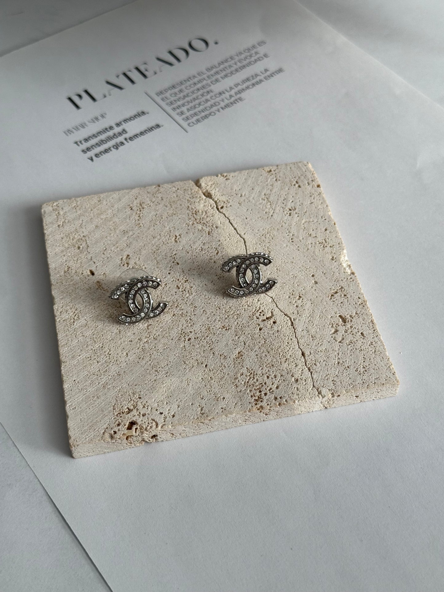 Carla earrings (silver)