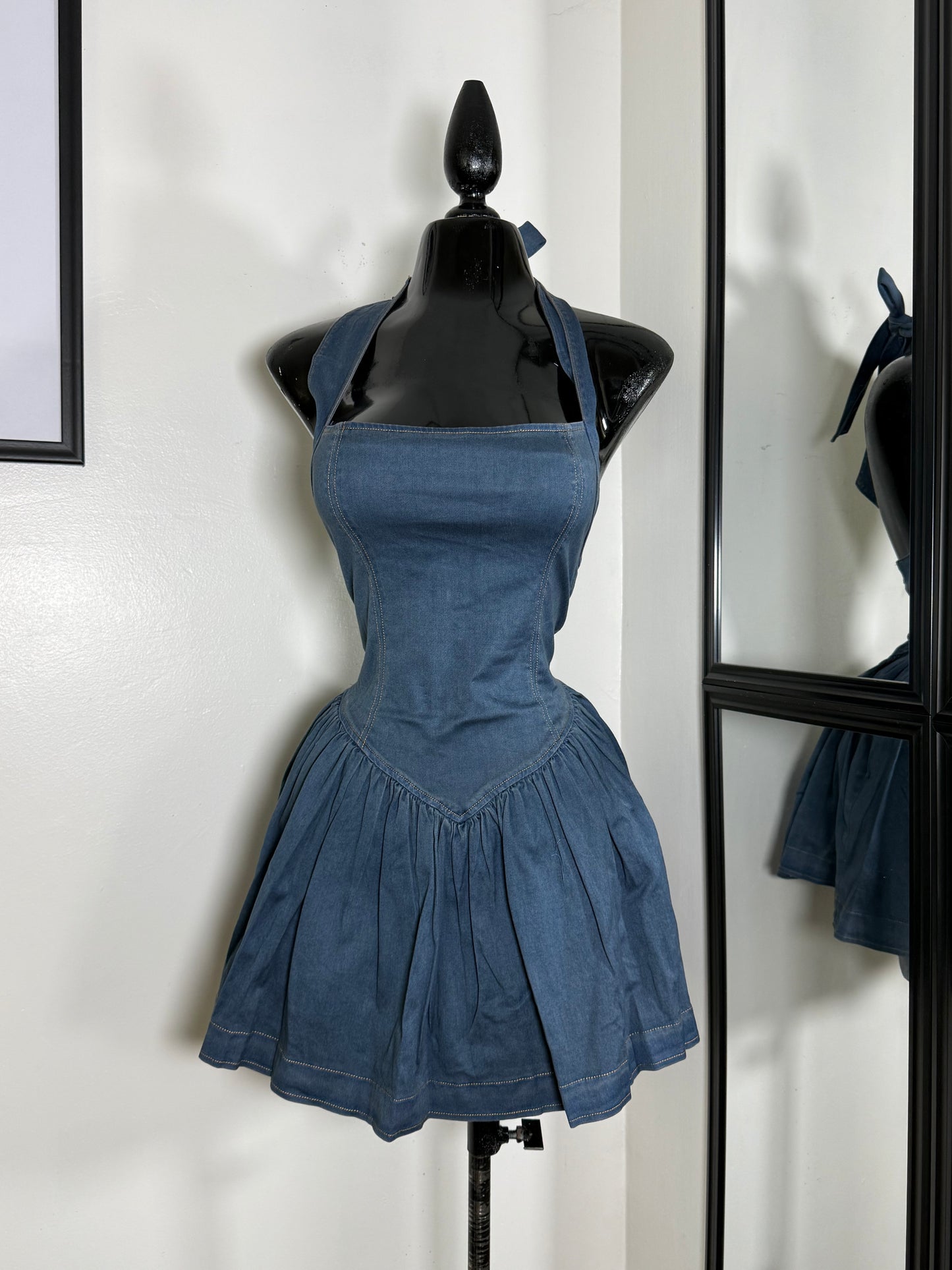 Denim dress
