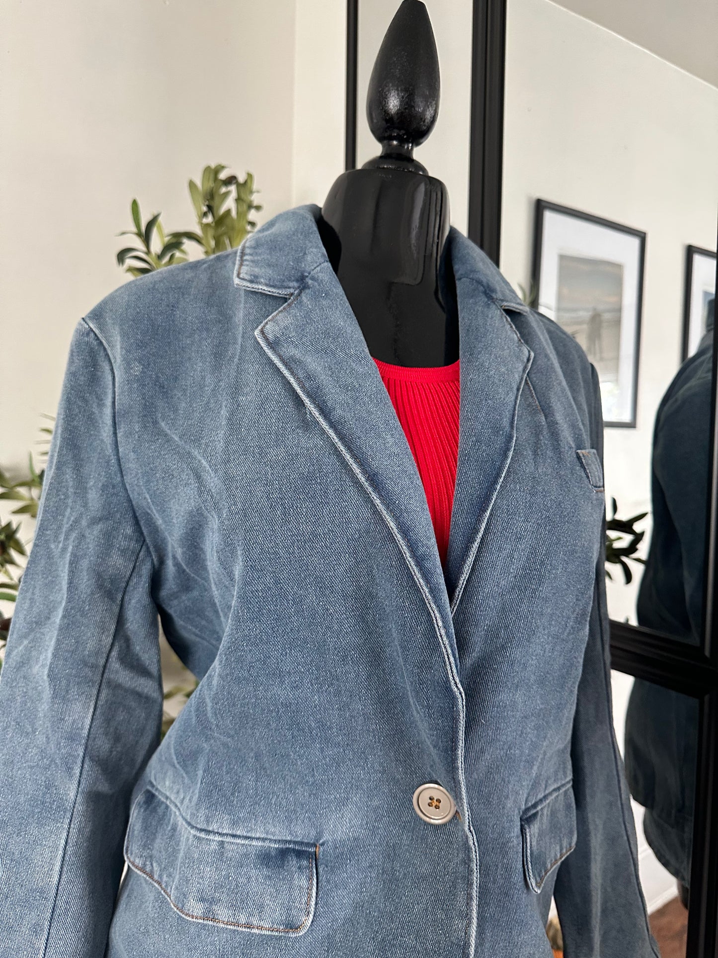 Denim Blazer