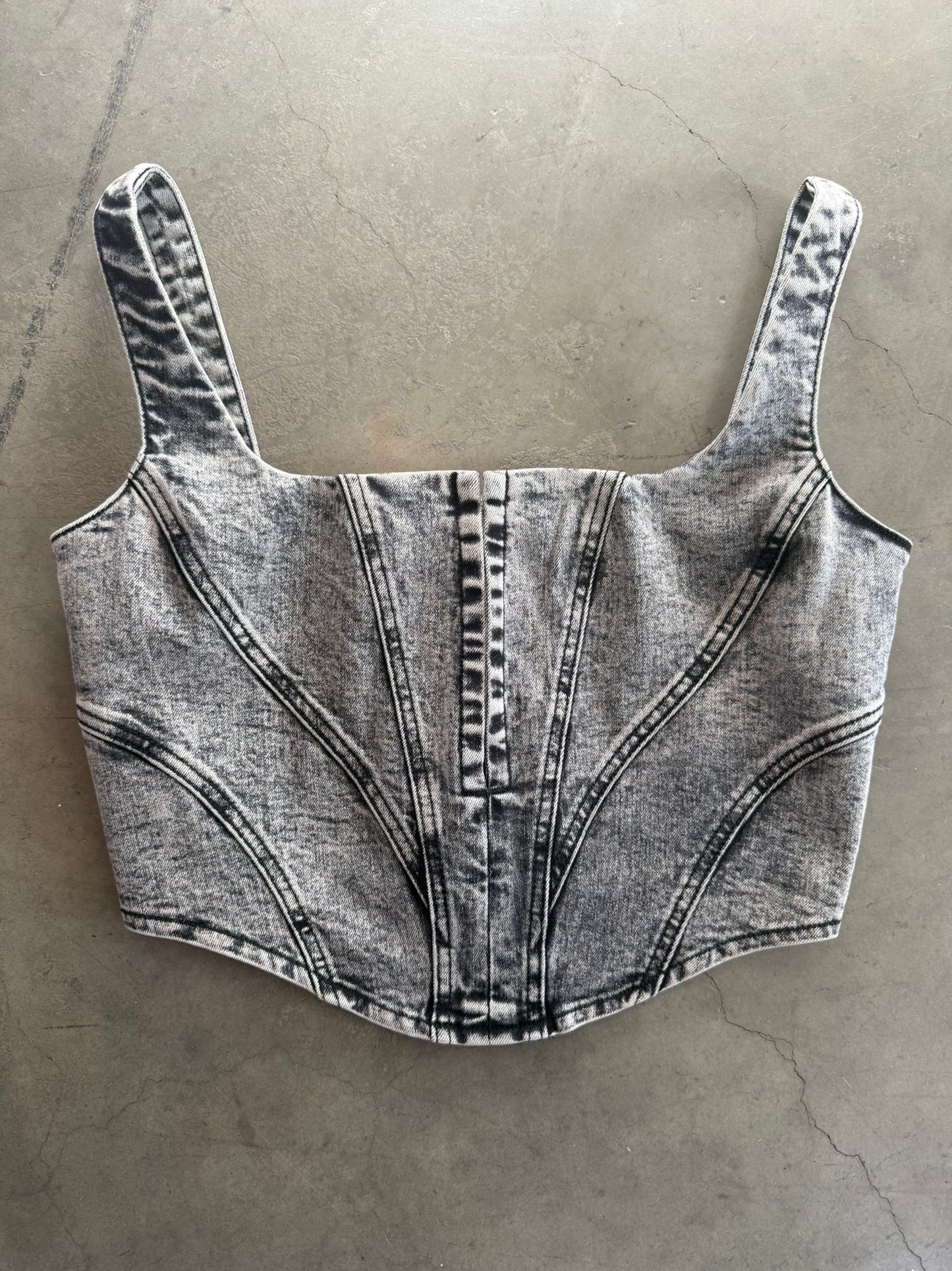 Denim top