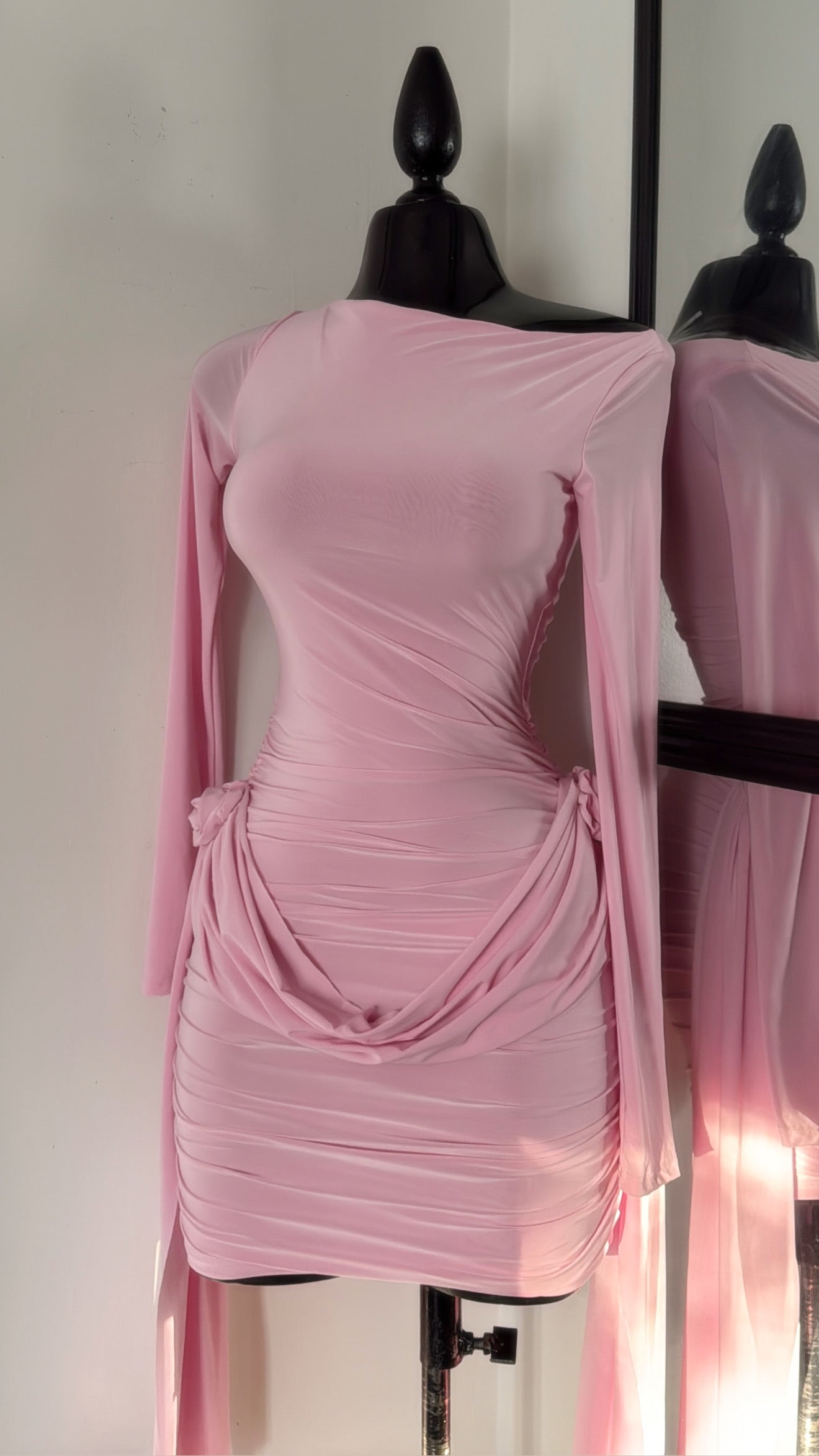 Love spell dress (red & pink)