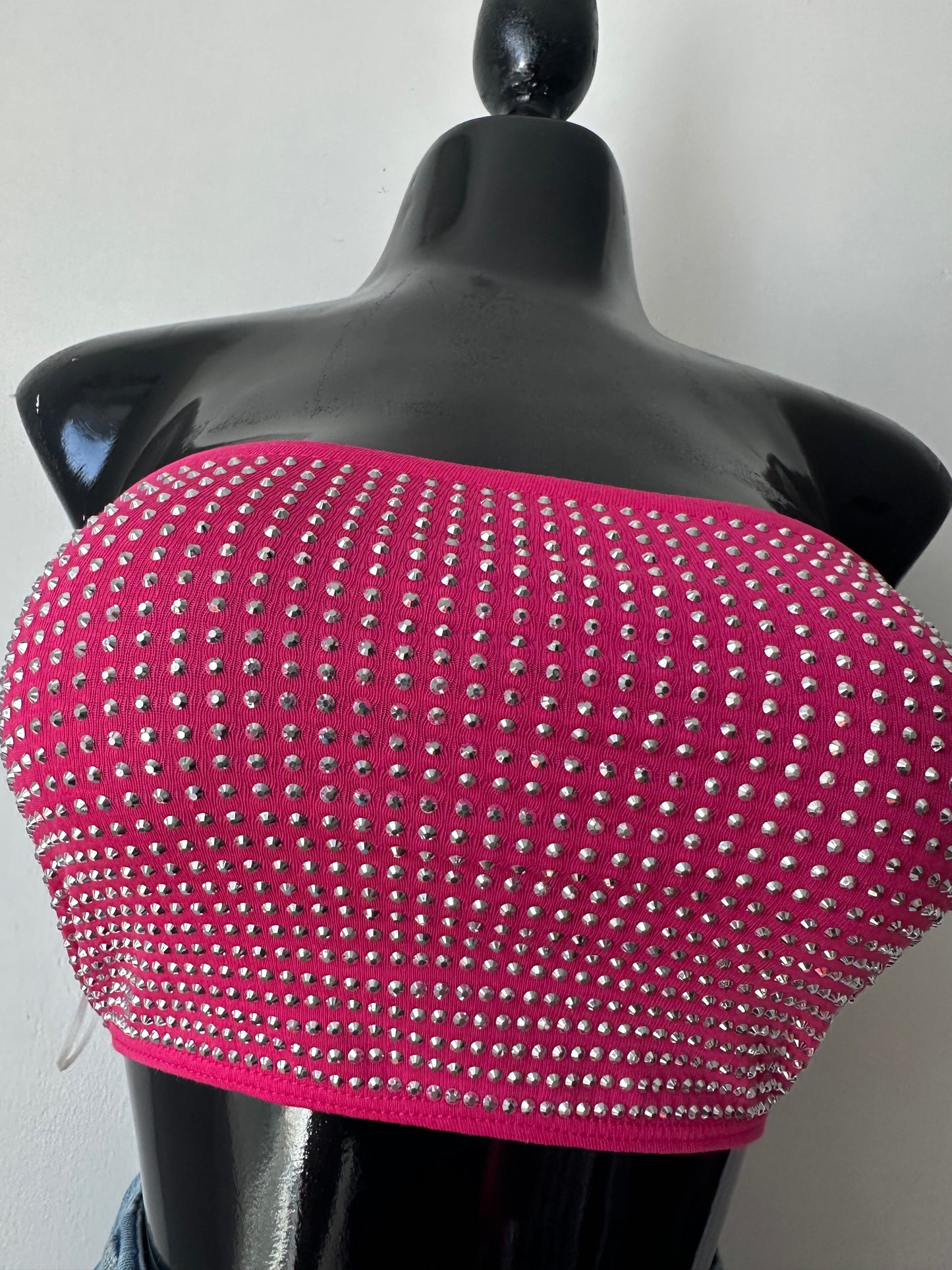 Top Anabel (rosa y rojo)