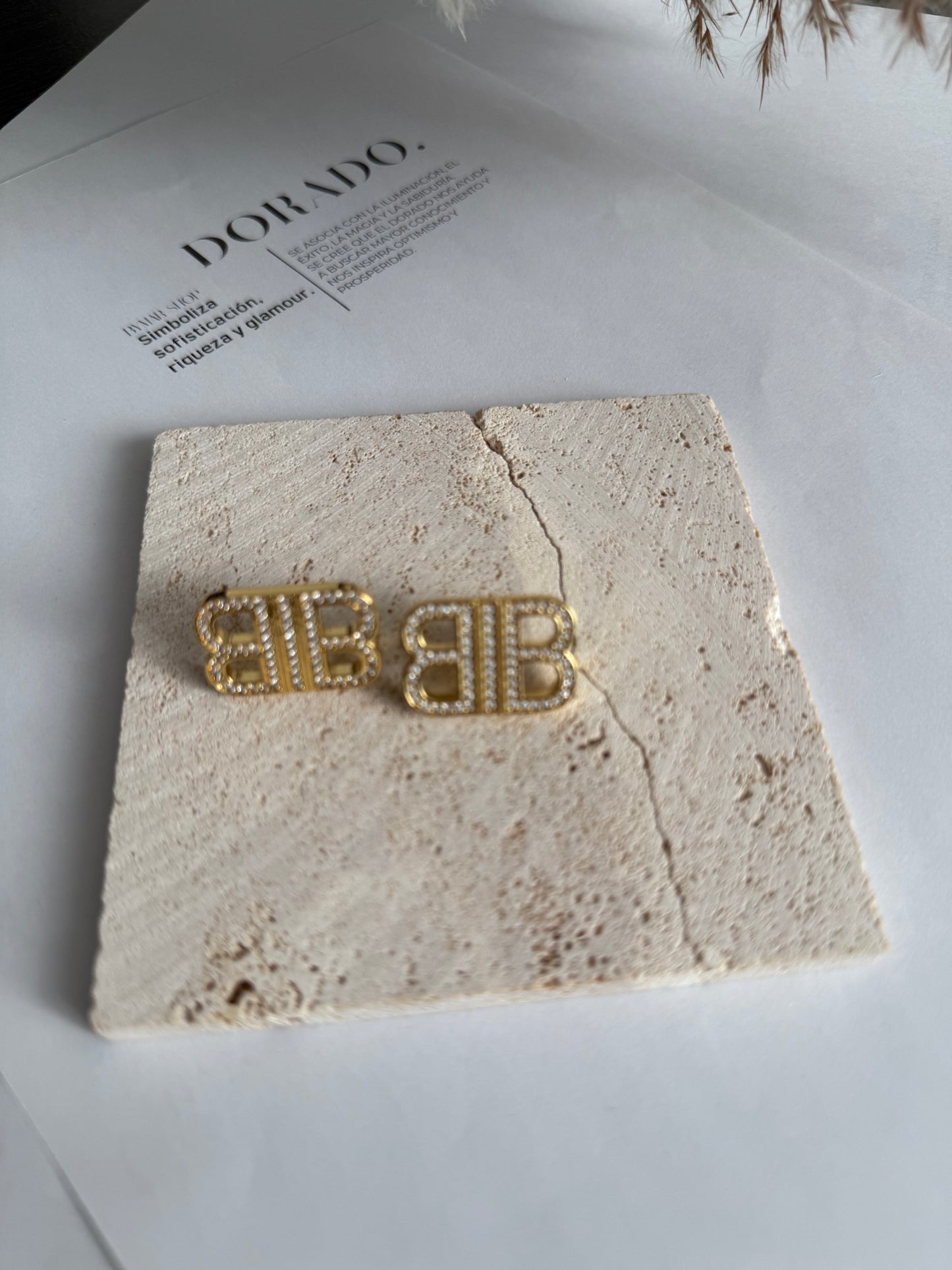 Balentina earrings (gold)