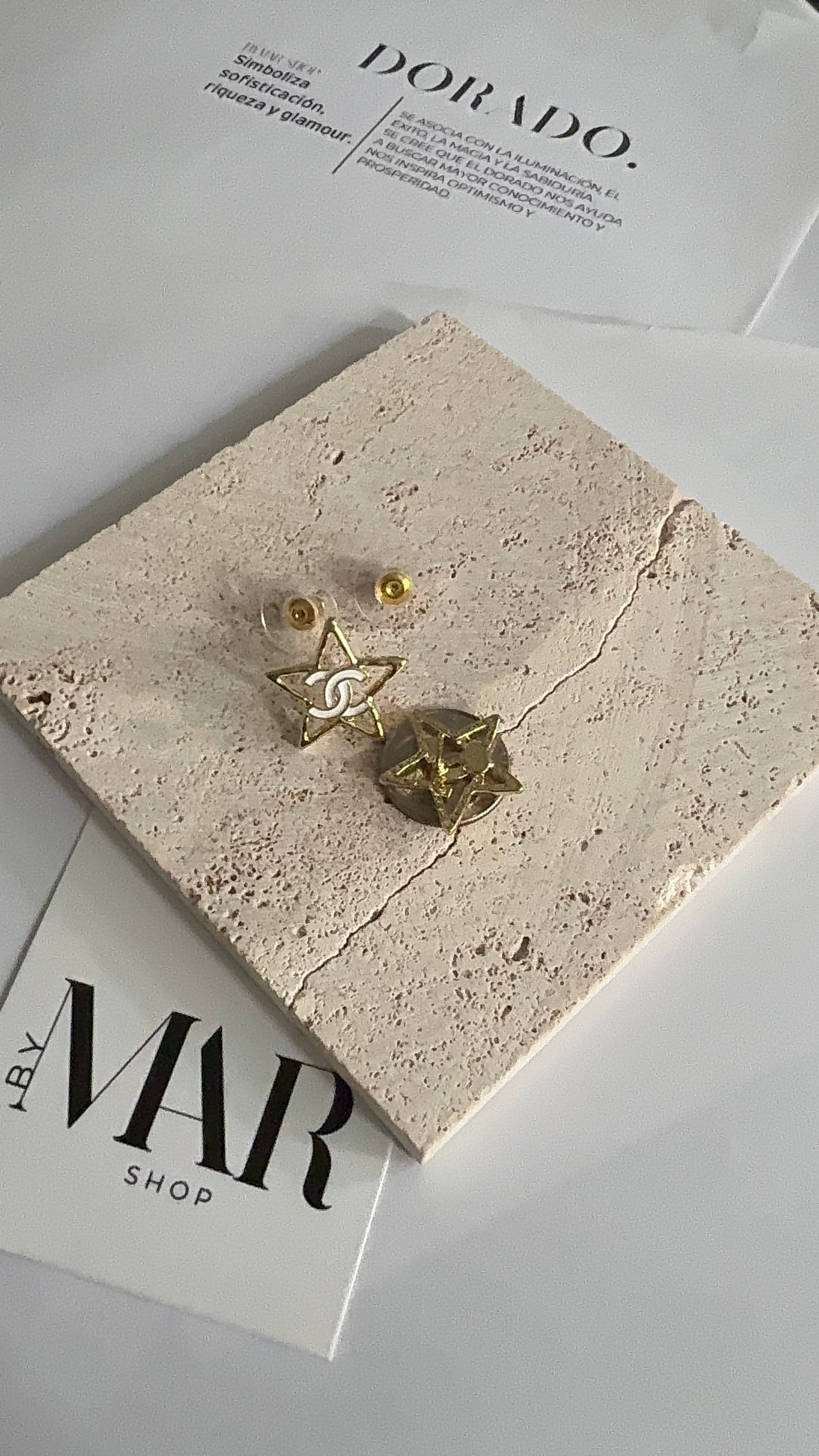 Star earrings