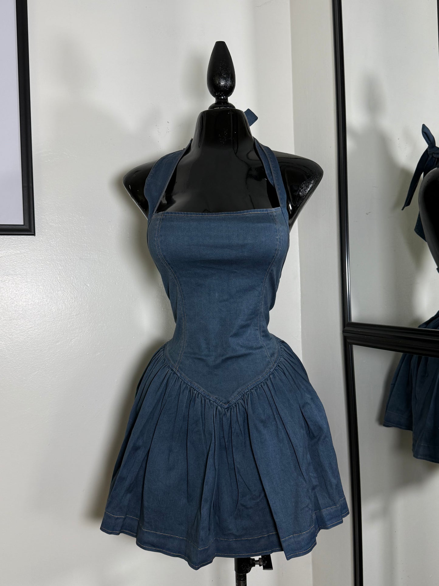 Denim dress