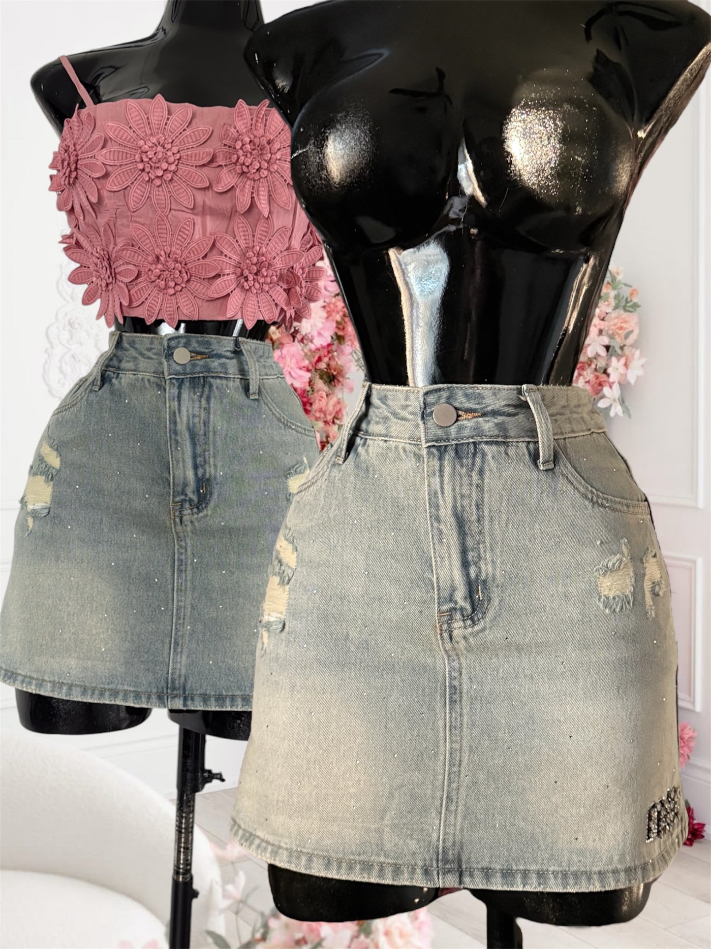 Miu denim skirt
