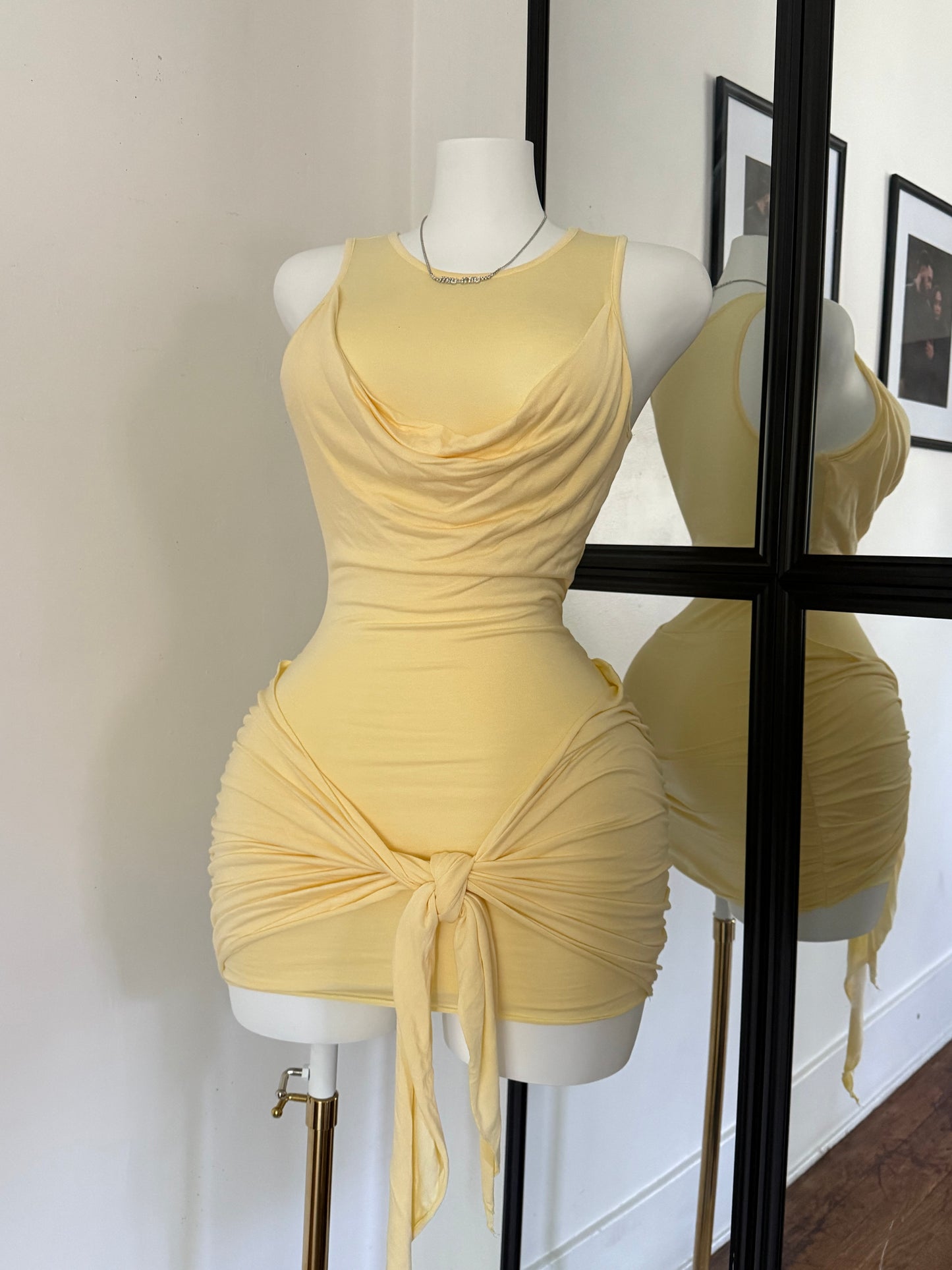 Butter mini Dress