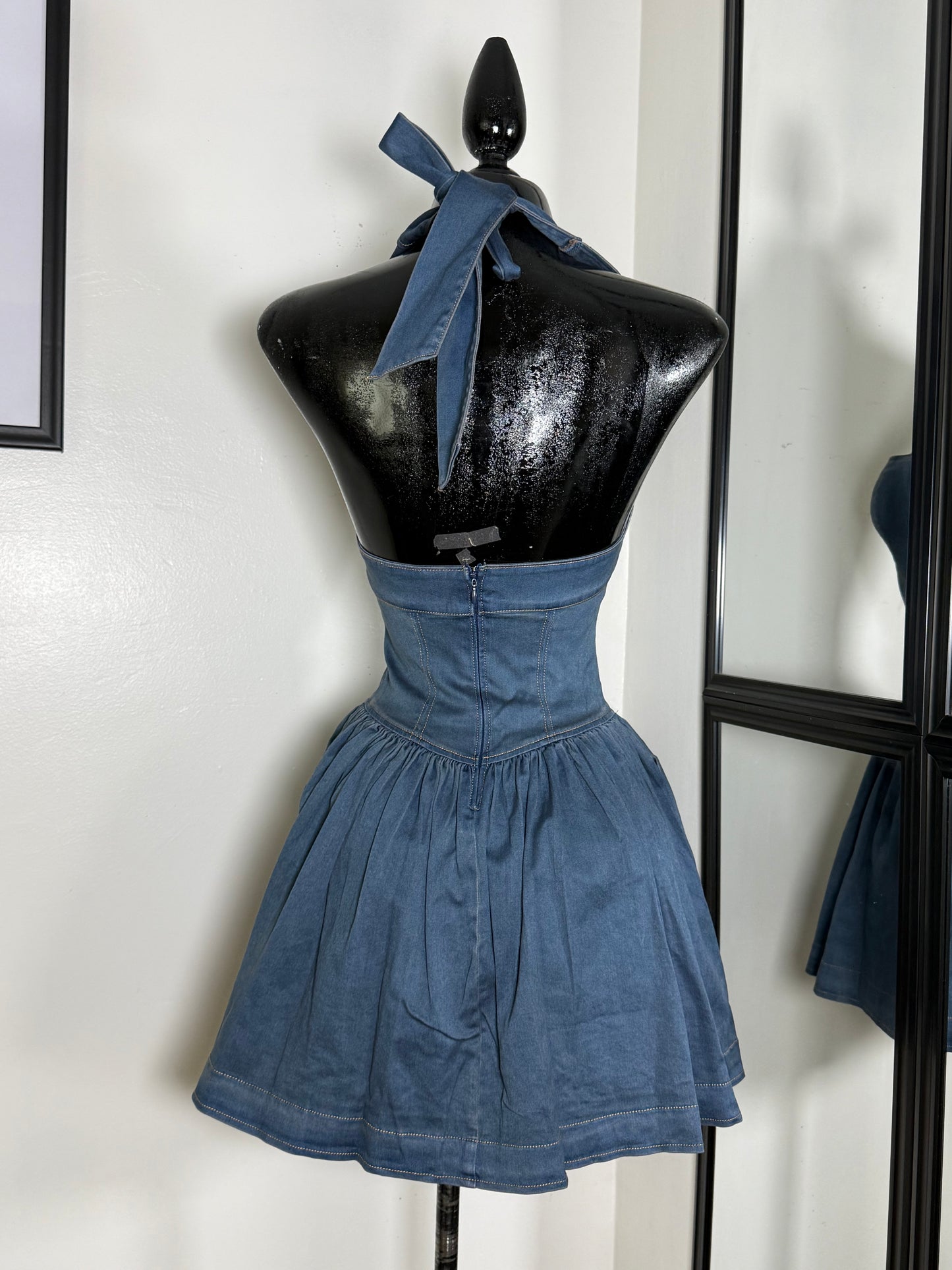 Denim dress