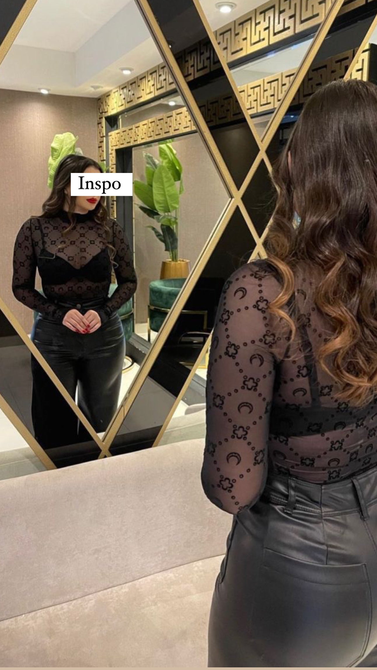 Mariana serr Top (negro)