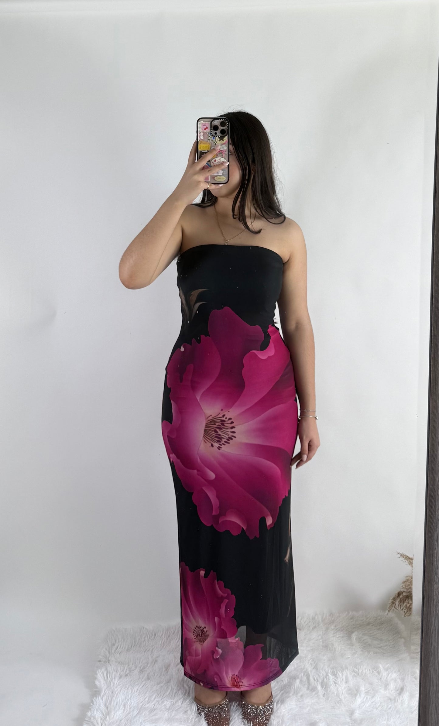 Floral mini dress