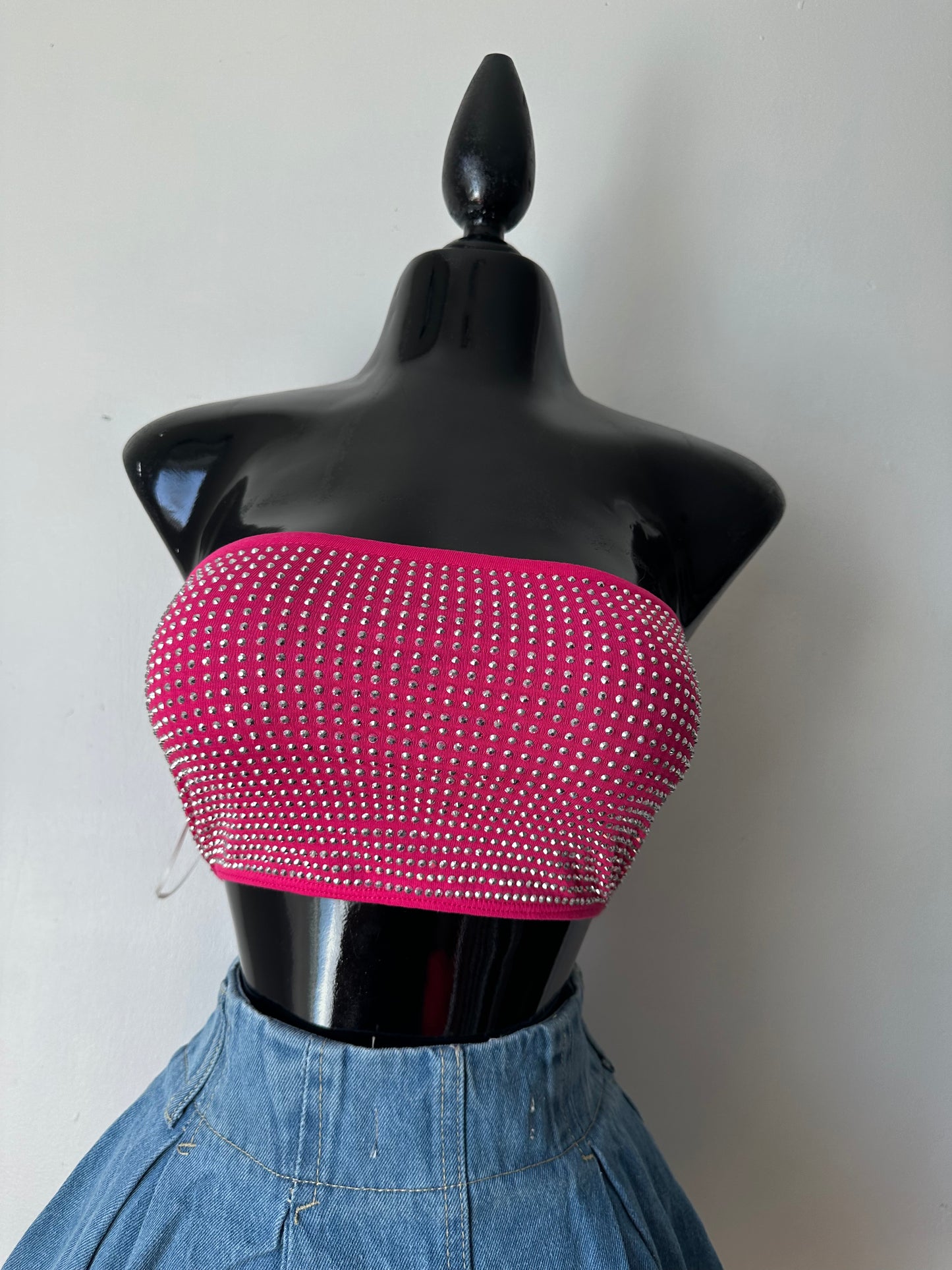 Top Anabel (rosa y rojo)