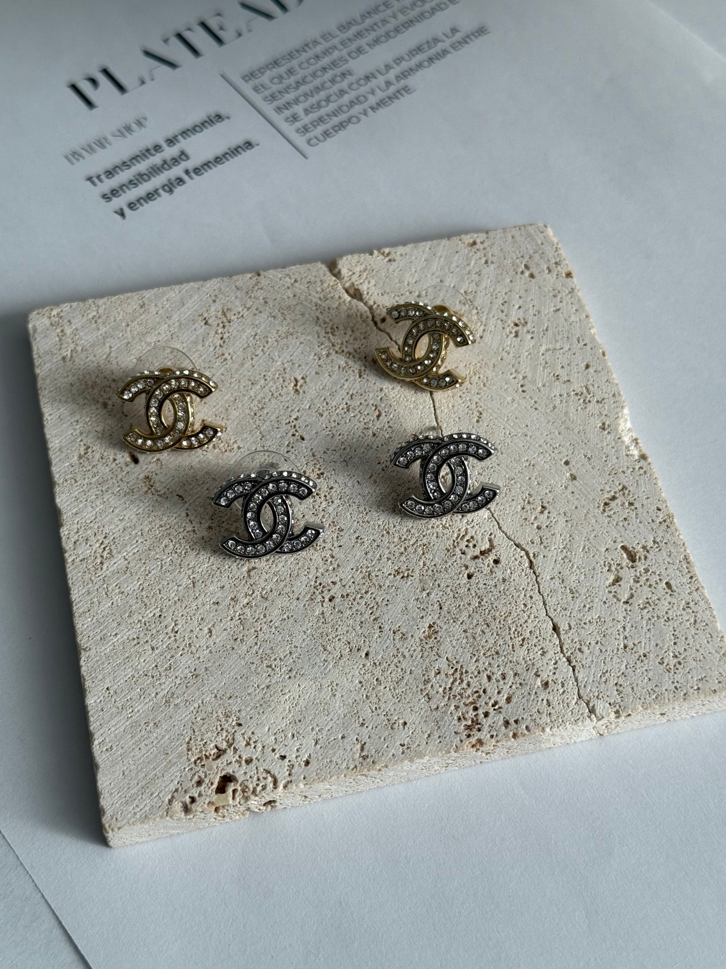 Carla earrings (silver)