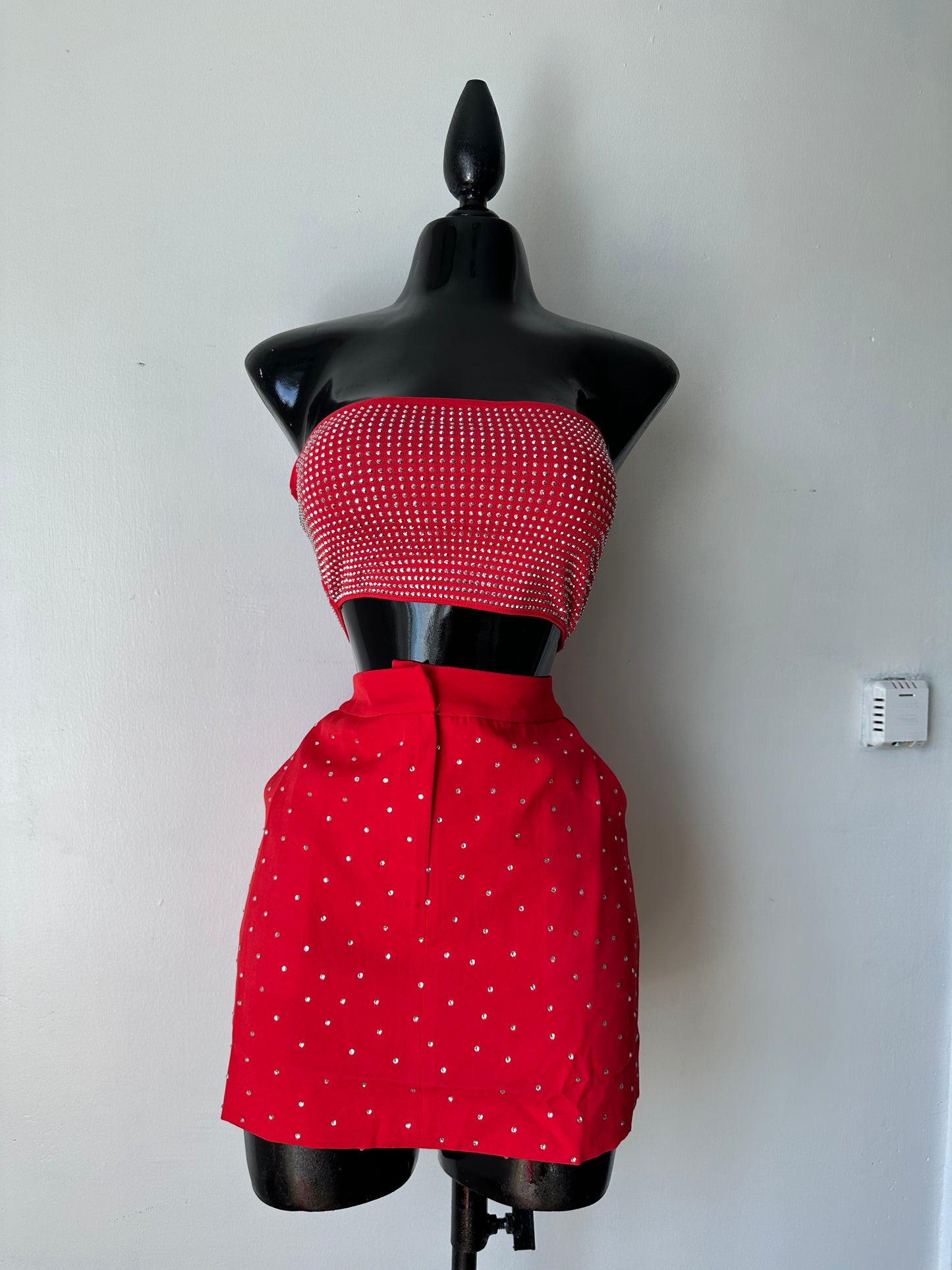 Top Anabel (rosa y rojo)