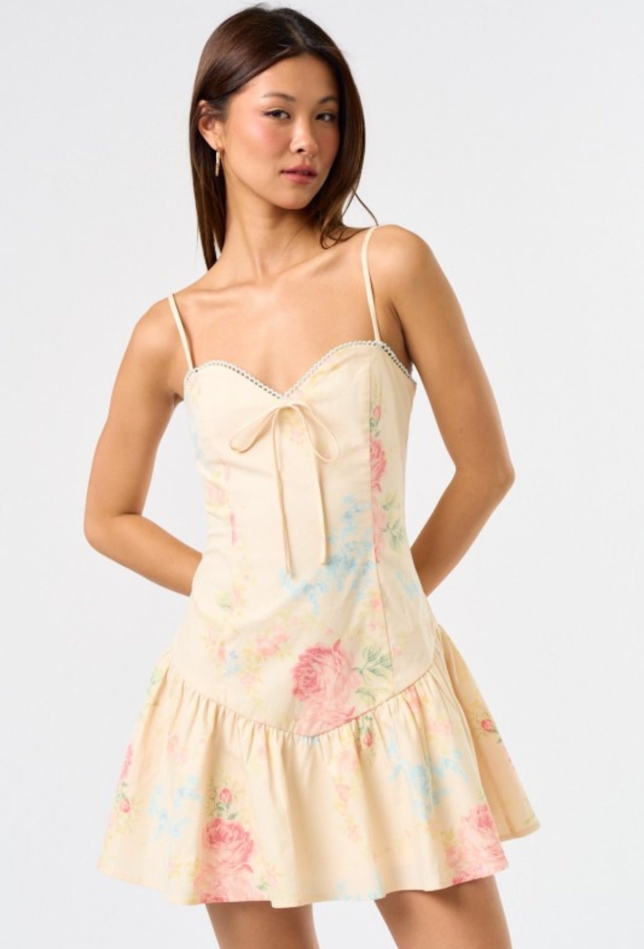 Butter yellow dress