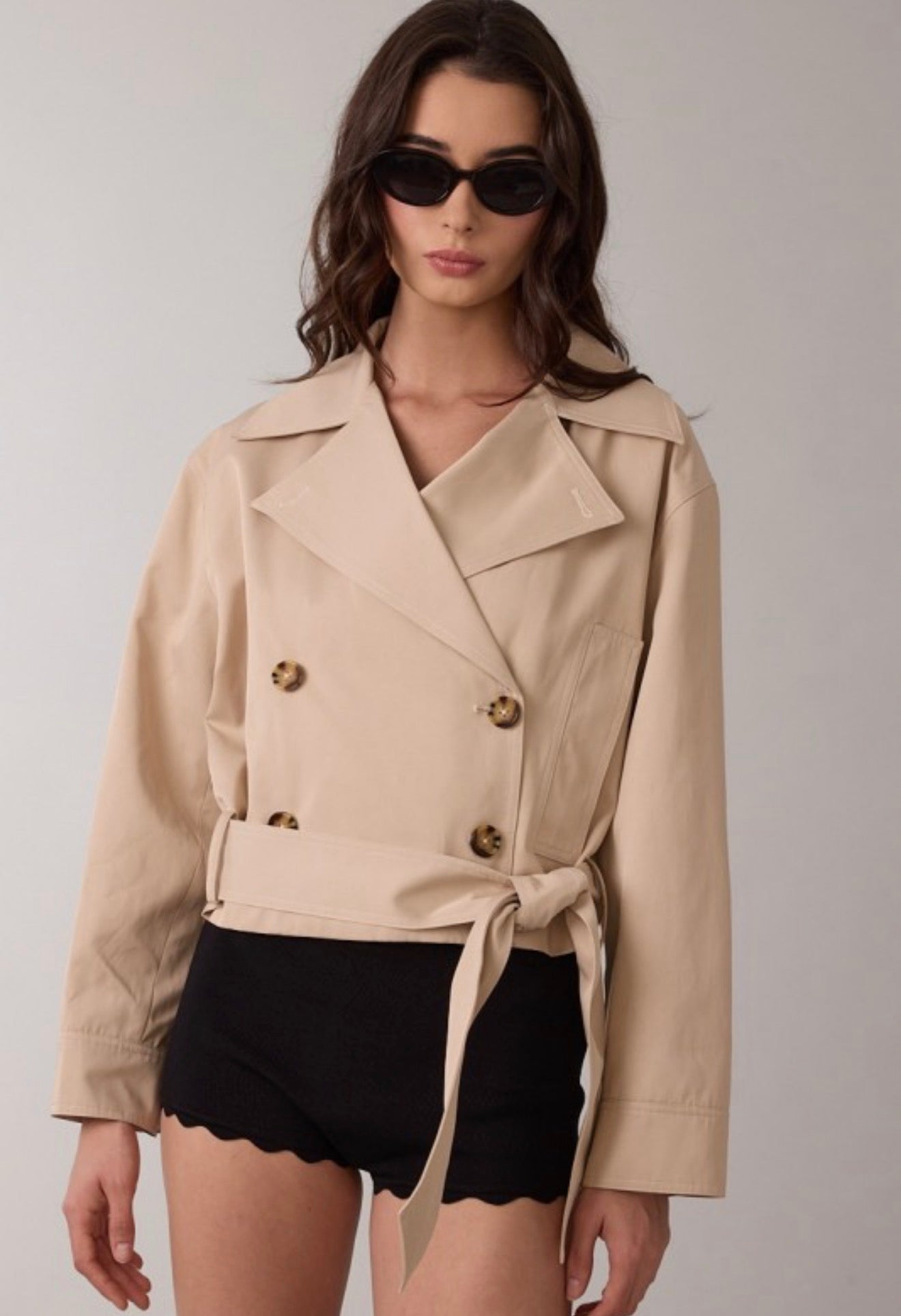Beige Zara jacket