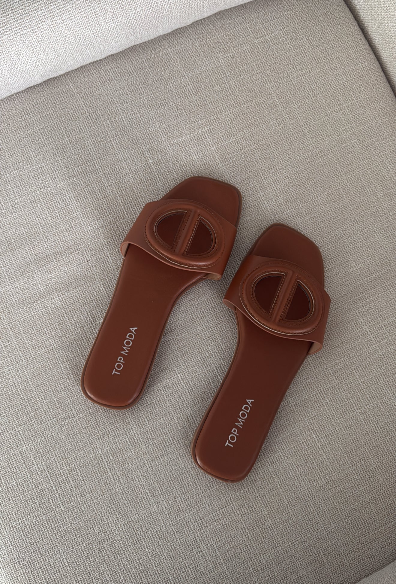 Brown sandals