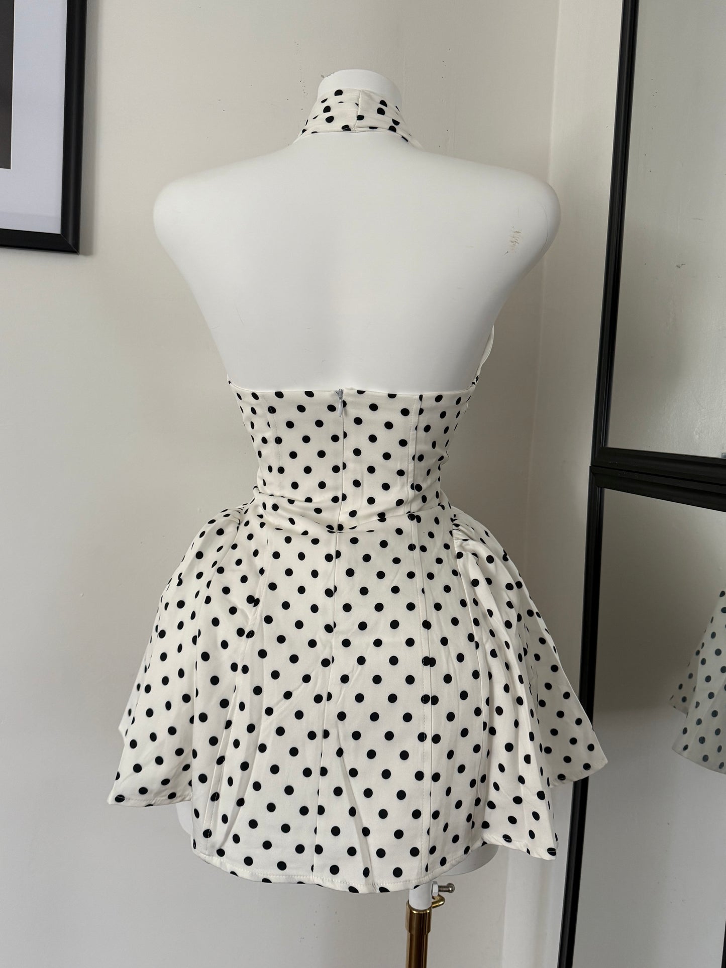Halter Polka dots dress