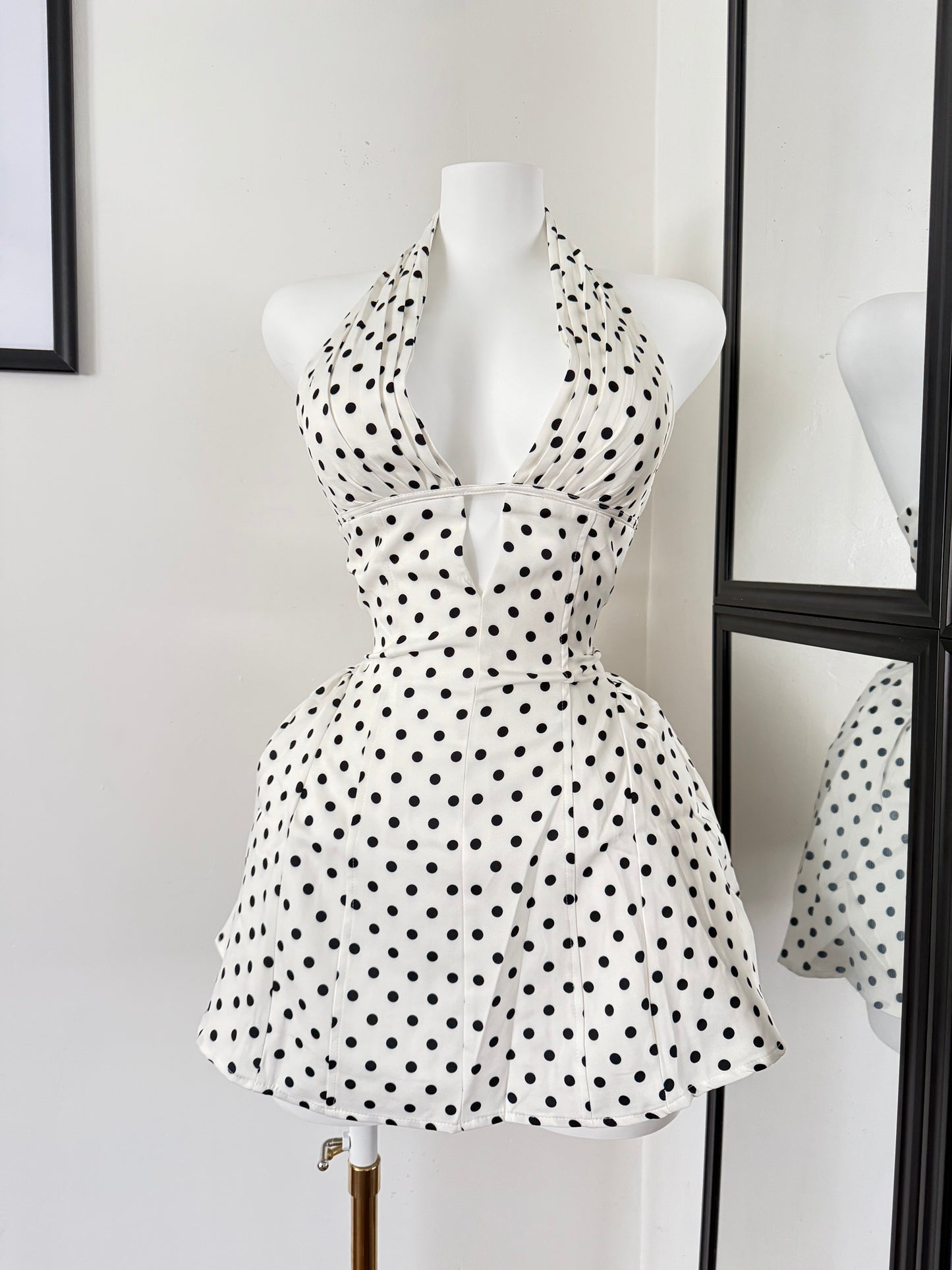 Halter Polka dots dress