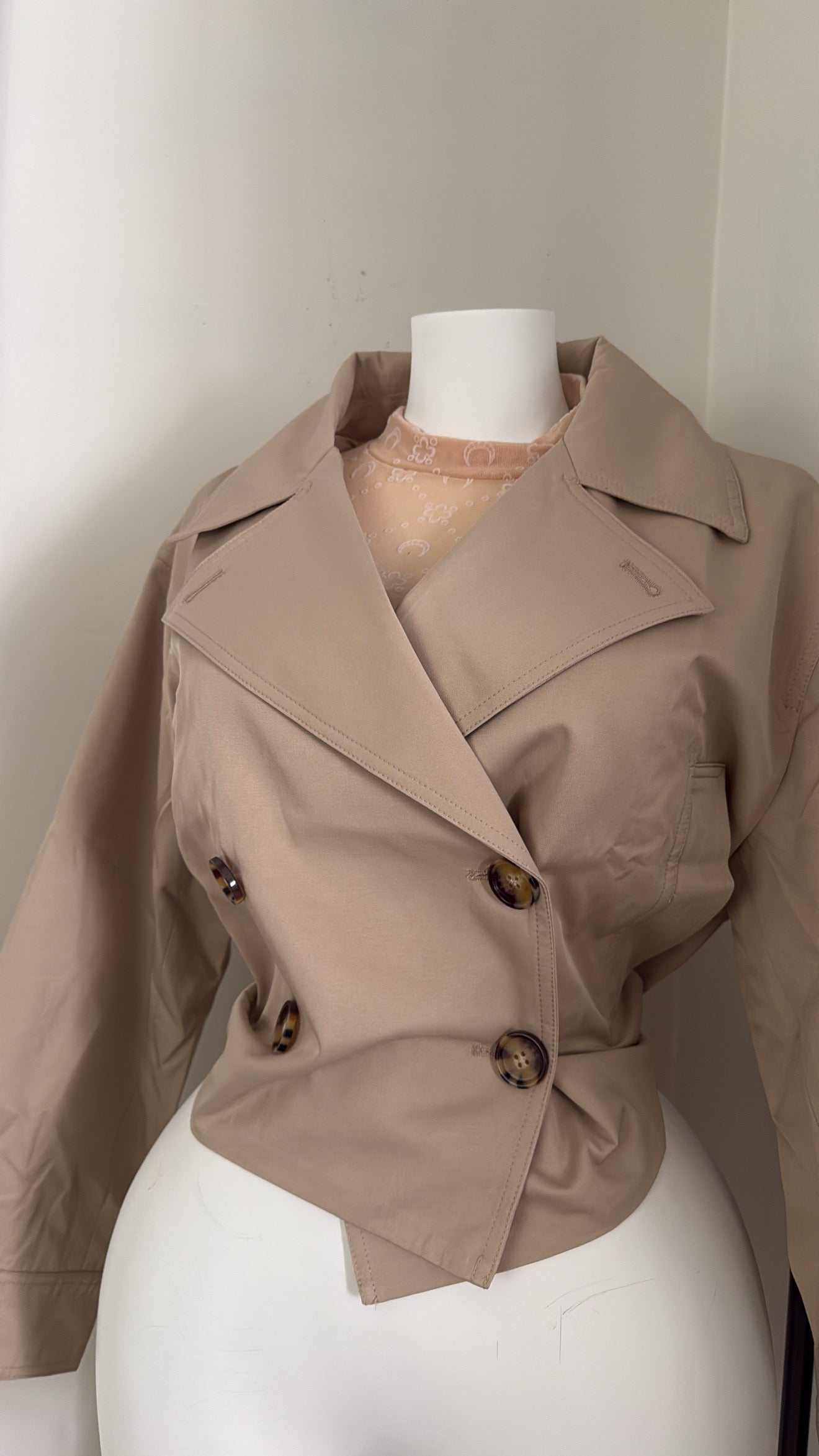 Beige Zara jacket