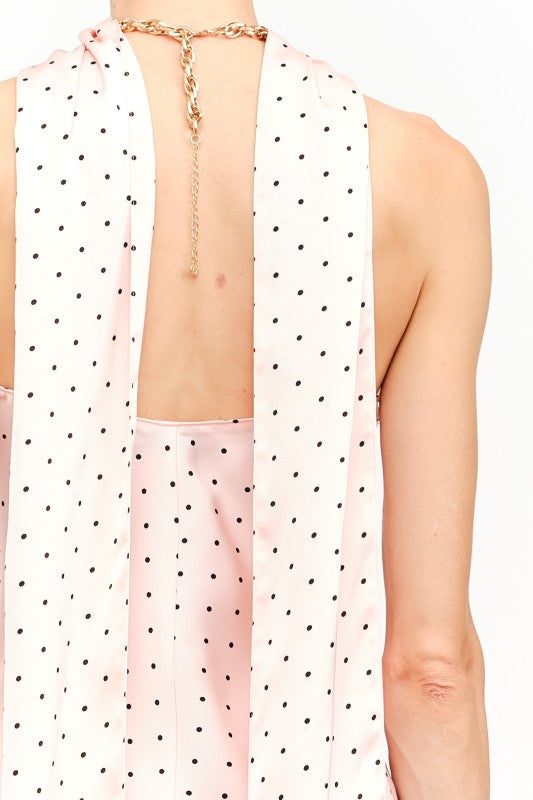 Isabella polka dots dress