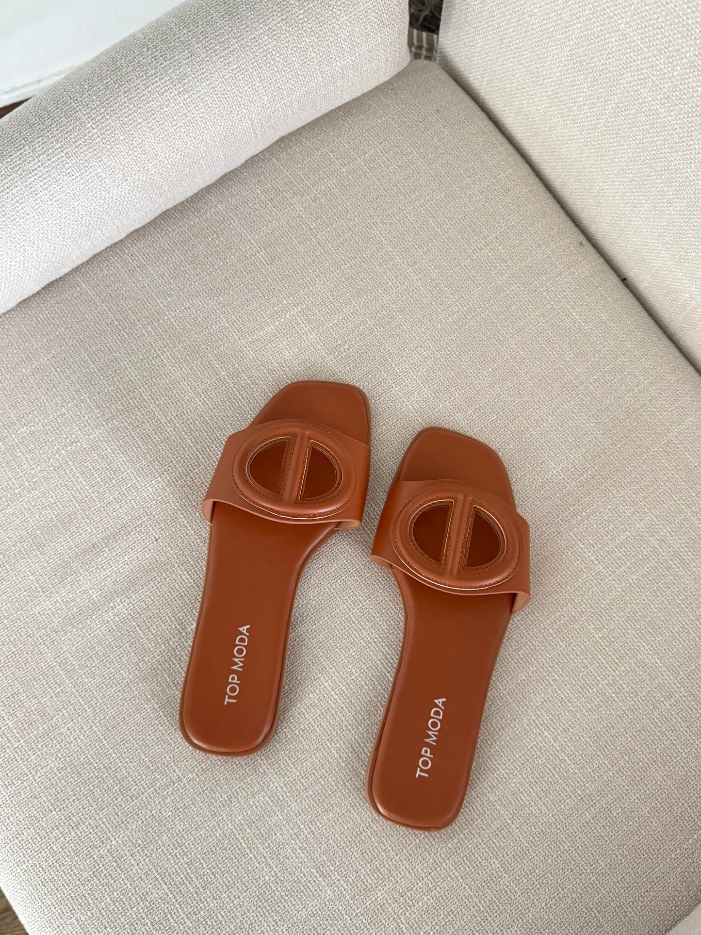 Brown sandals