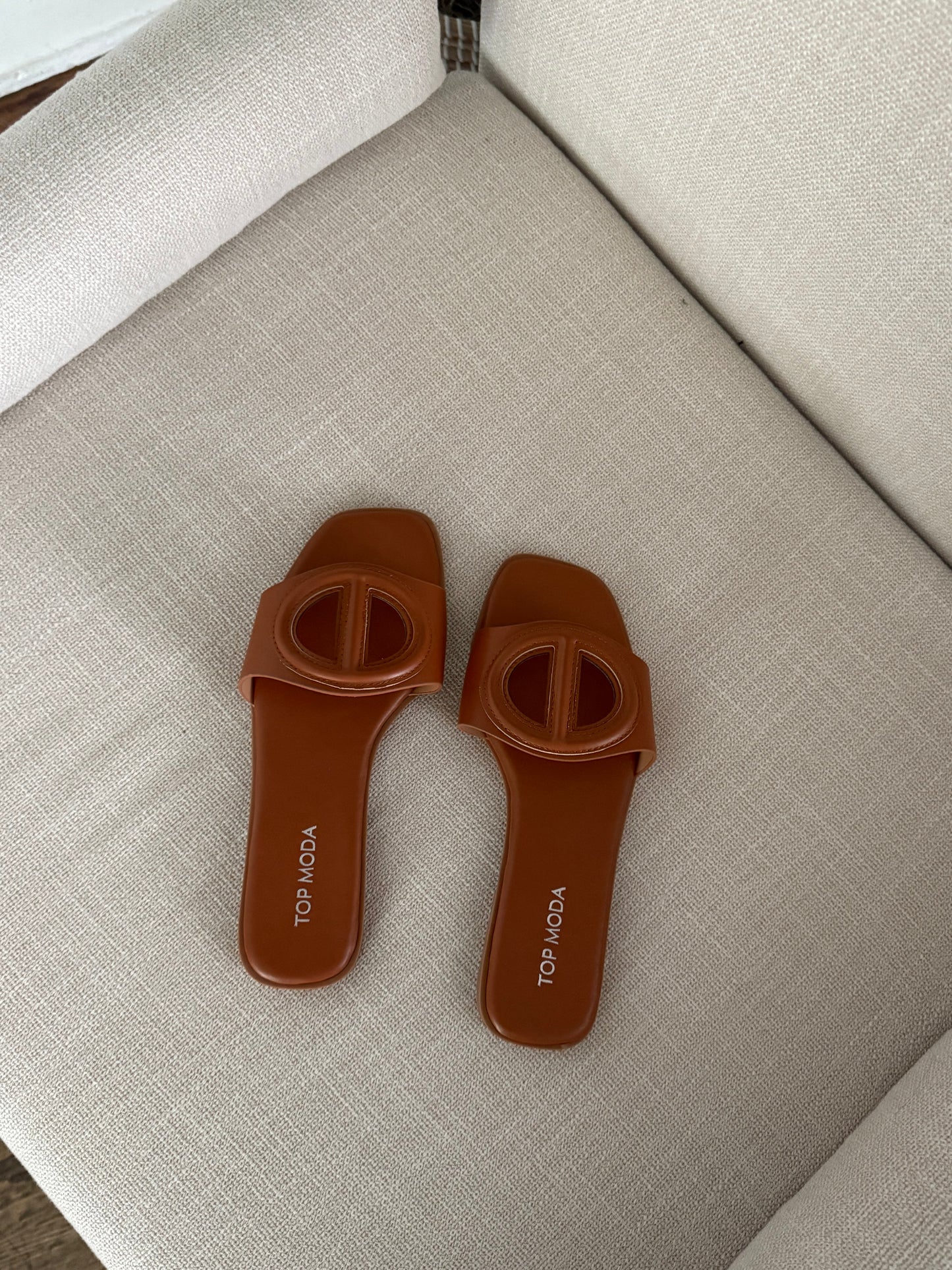 Brown sandals