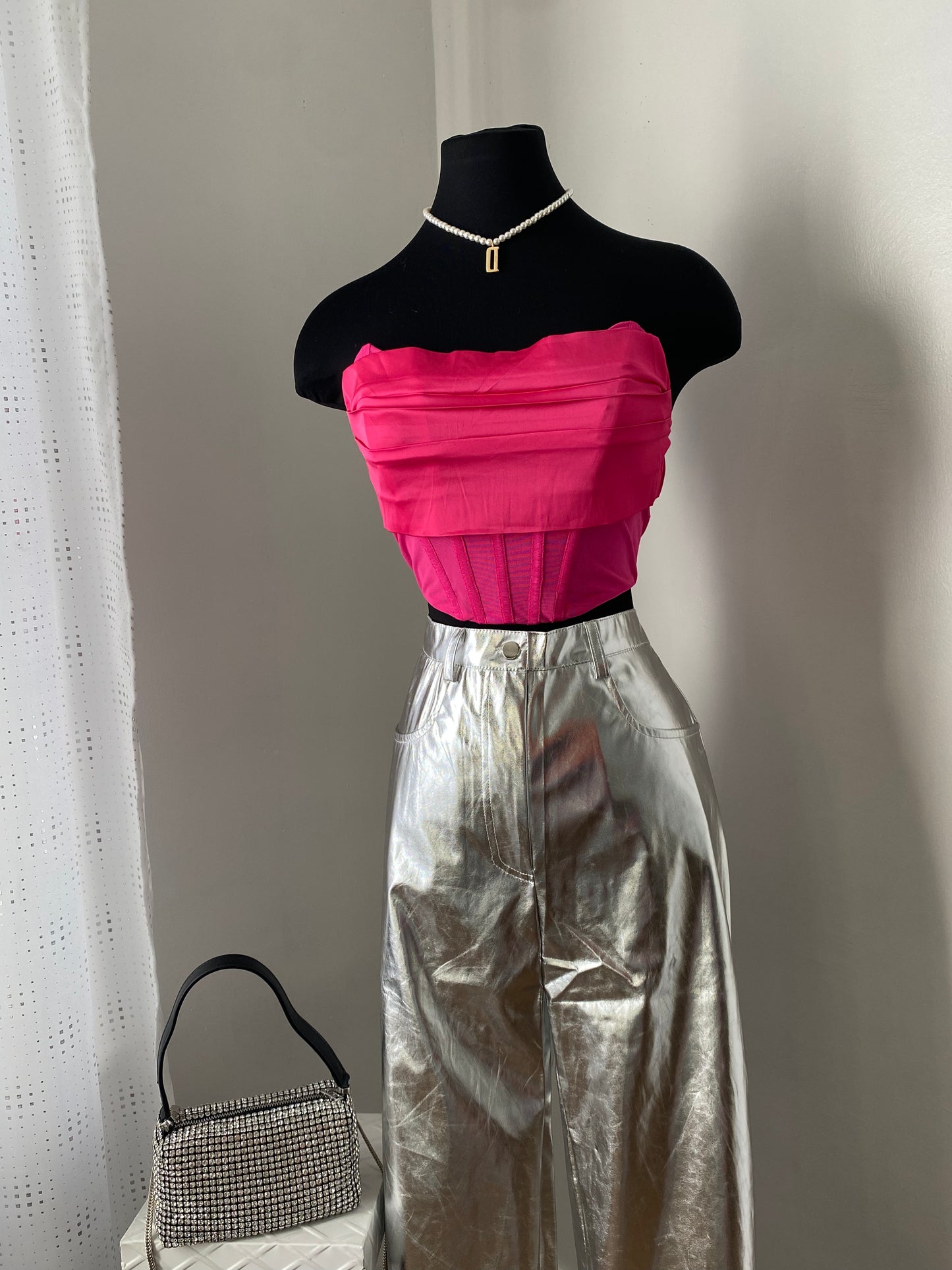 Mar Metallic pants