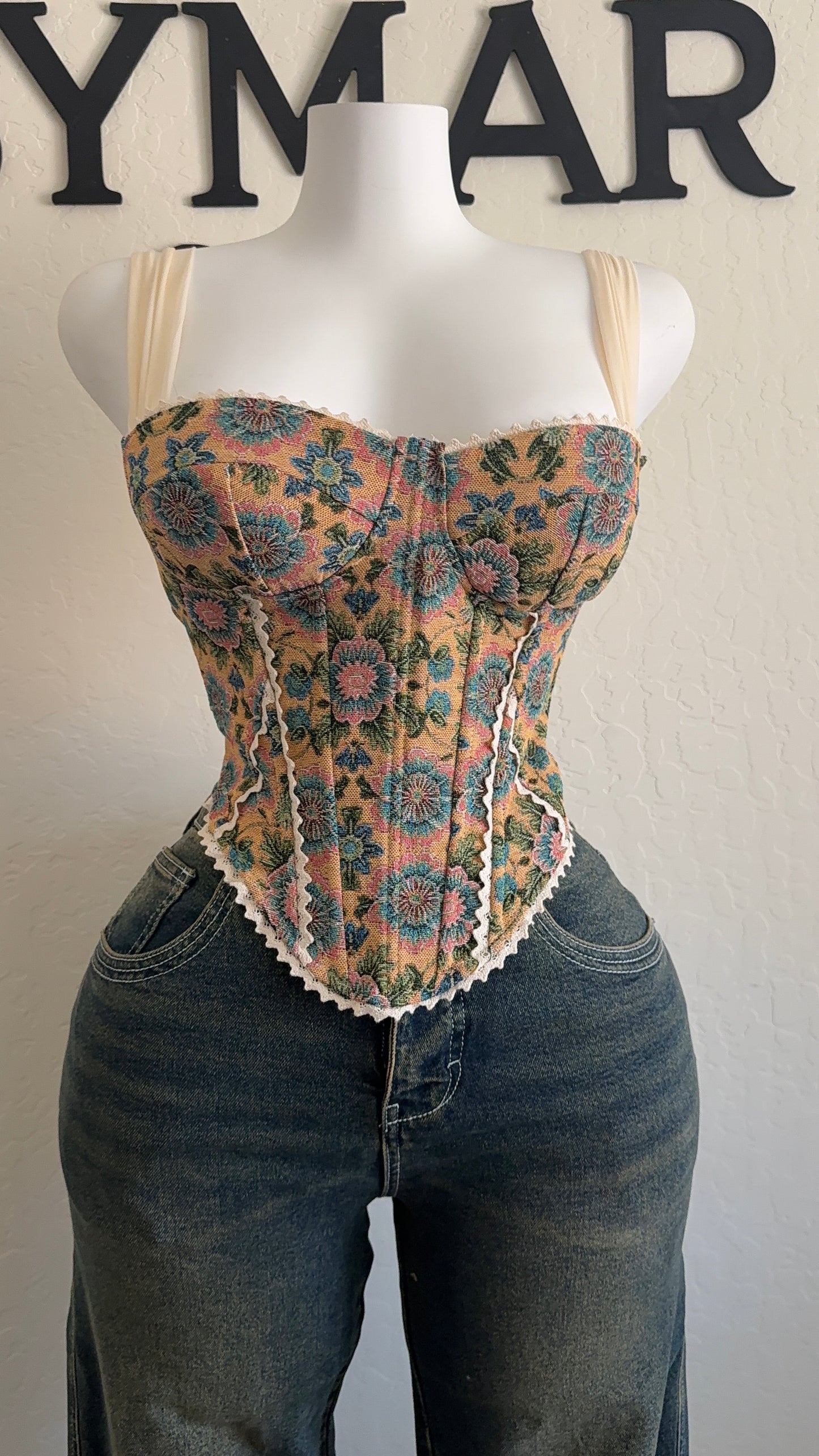 Corset con varillas