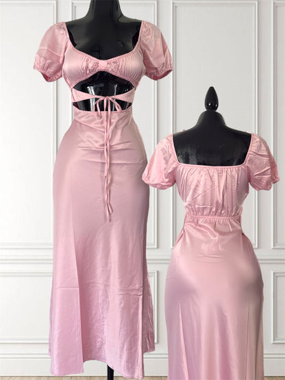 Satin dress