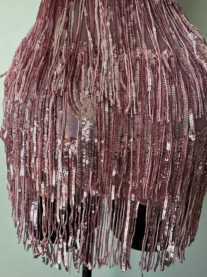 Falda pantalón de bola de discoteca