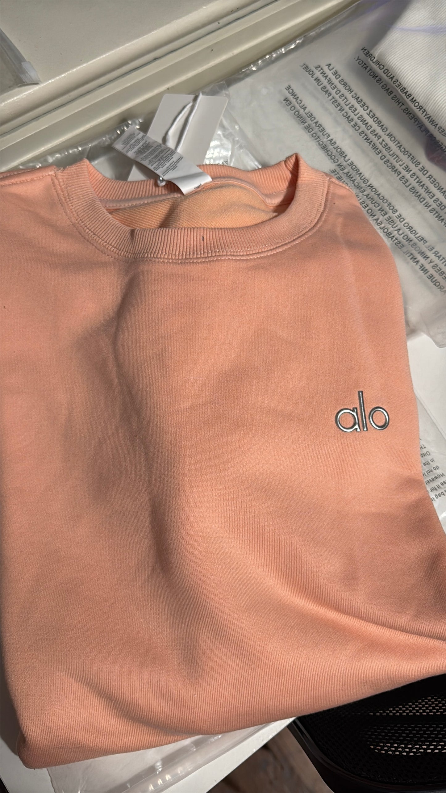 Alo crewnecks (red,black,brown,blue)