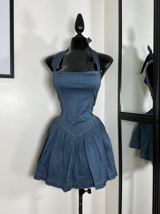 Denim dress
