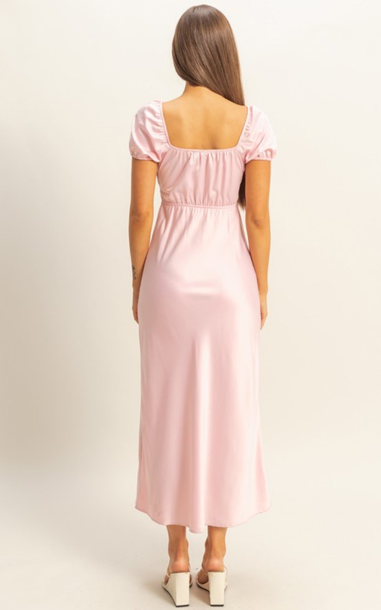 Satin dress