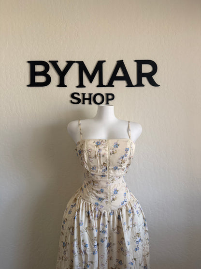 Floral  Print Midi Sundress