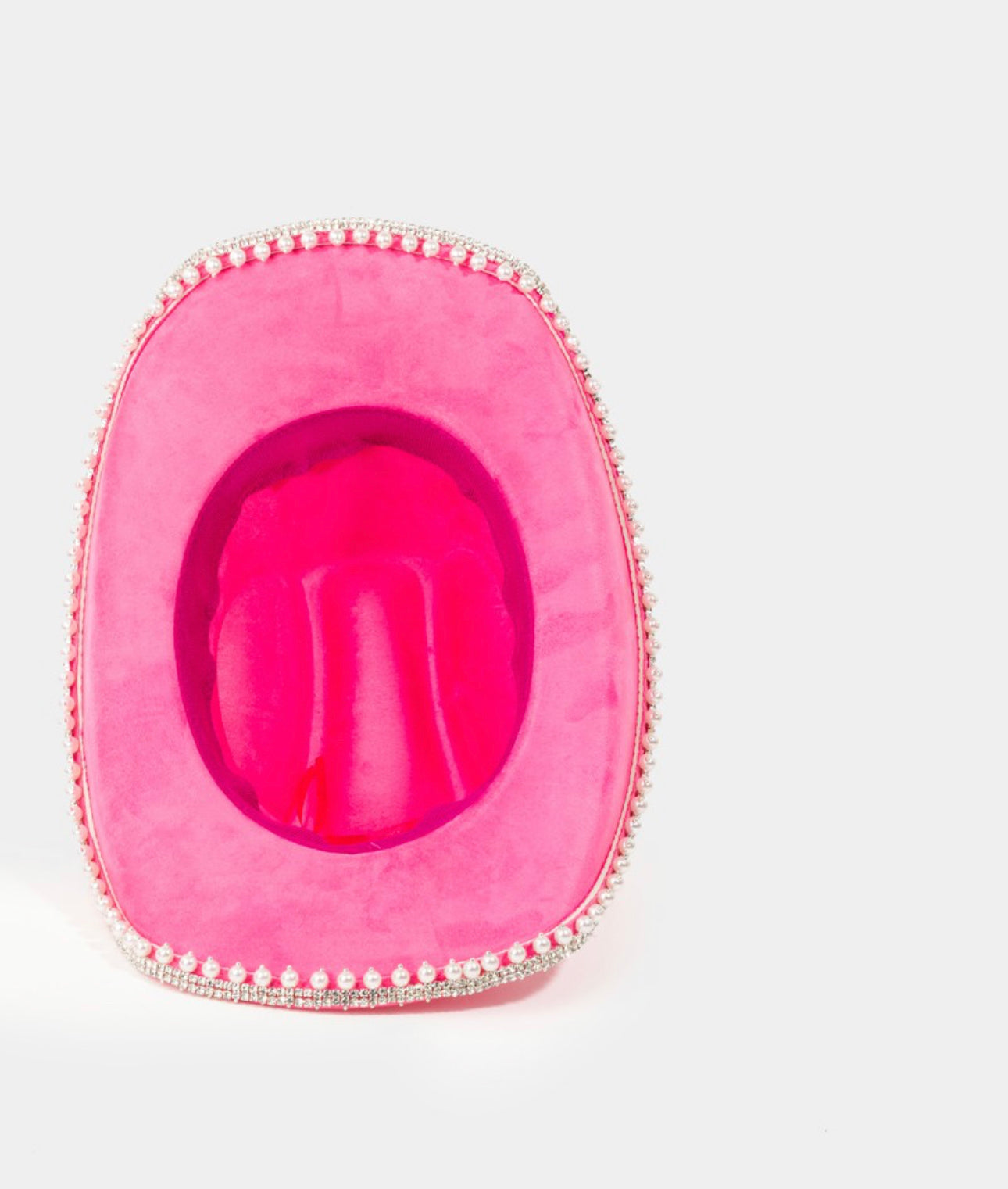 Sombrero de diamantes de imitación