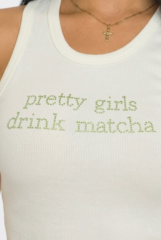 Matcha girls top
