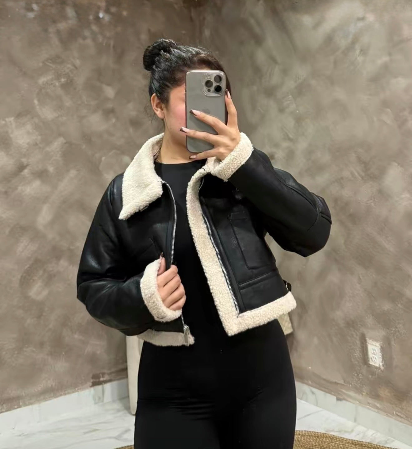 Sherpa lining jacket