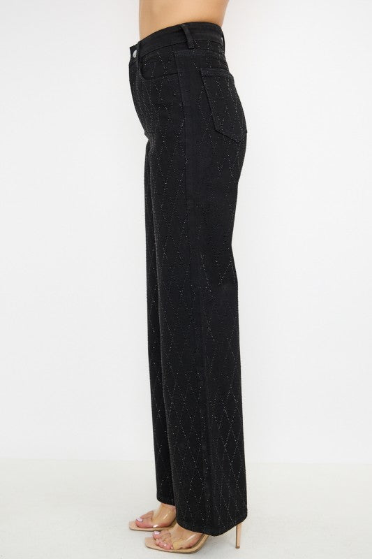 Rhinestone jeans
