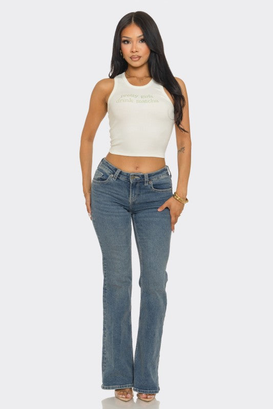 Matcha girls top