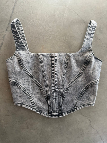 Denim top