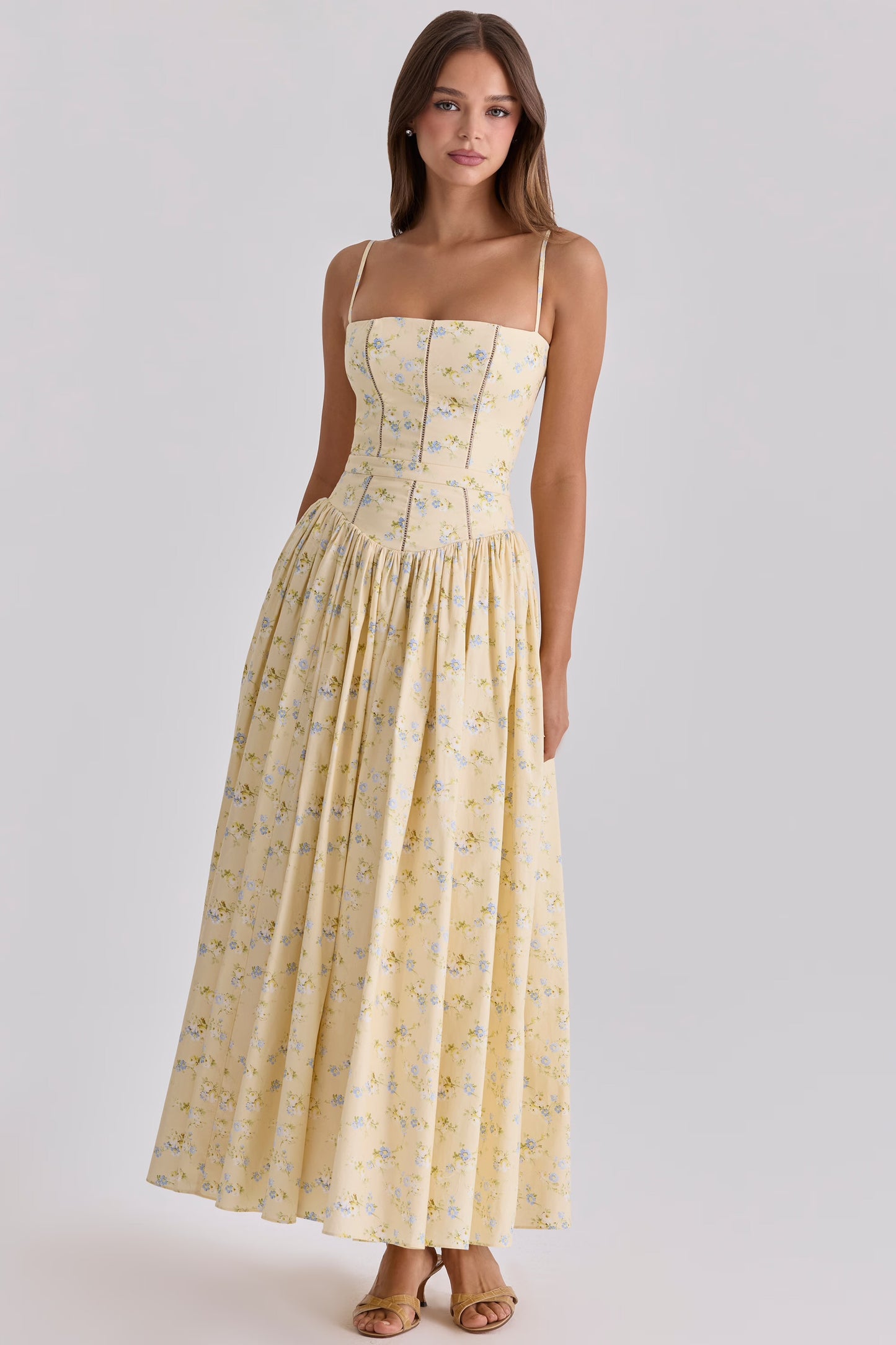 Floral  Print Midi Sundress