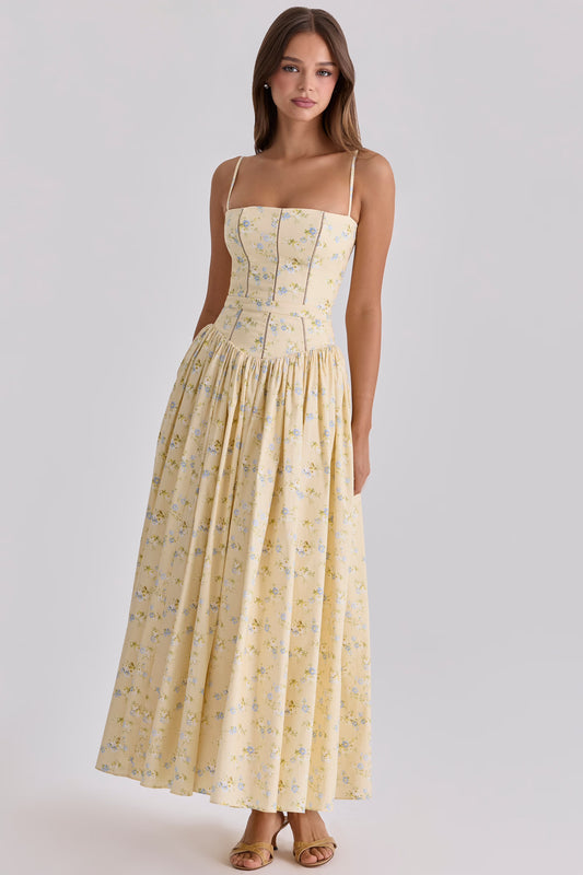 Floral  Print Midi Sundress