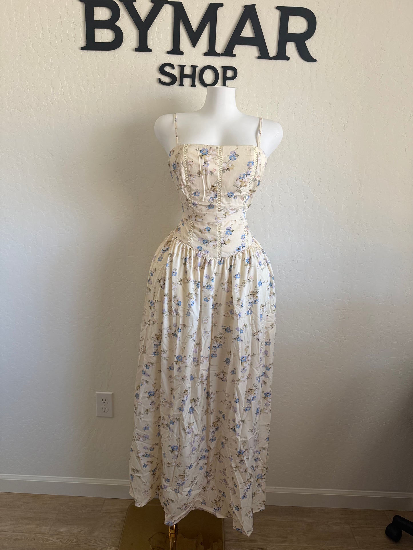 Floral  Print Midi Sundress