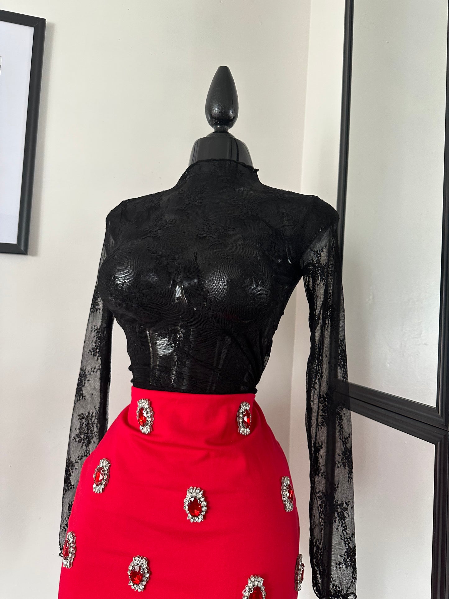 Top de malla Dulce