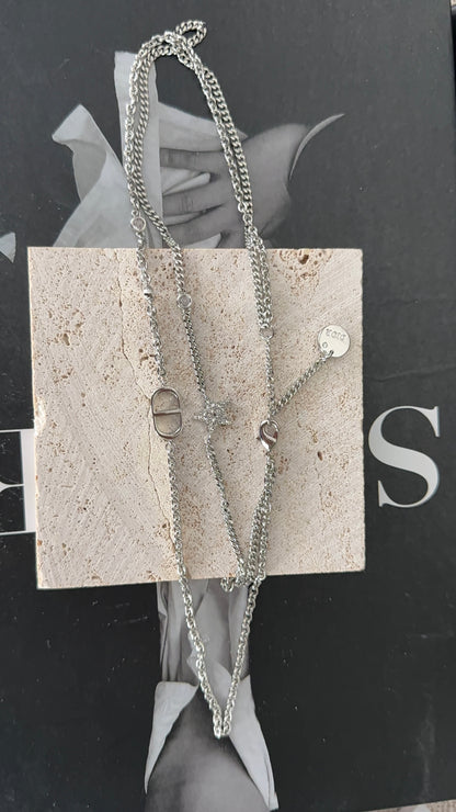 Star CD necklace
