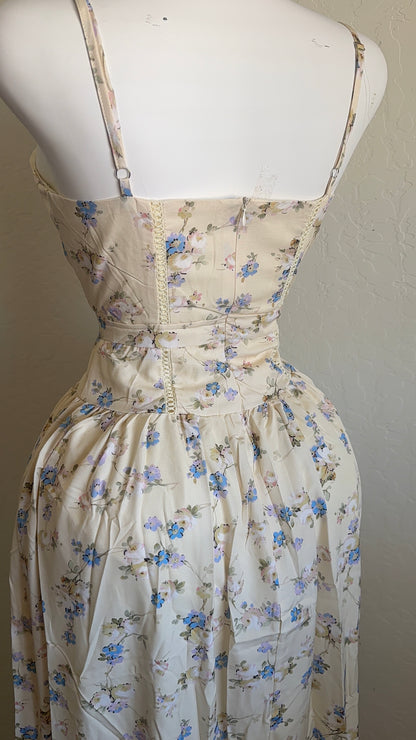 Floral  Print Midi Sundress
