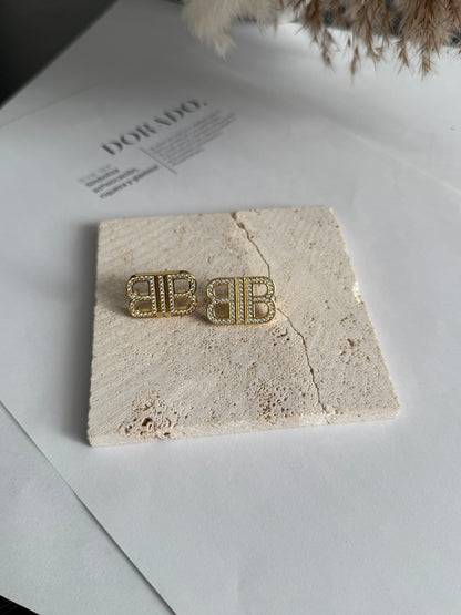 Balentina earrings (gold)