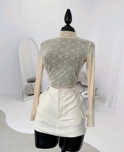 Top mariana serr (beige)