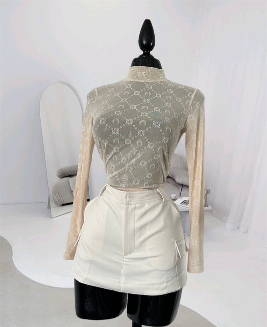 Mariana serr top (beige)