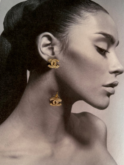 Carla gold earrings